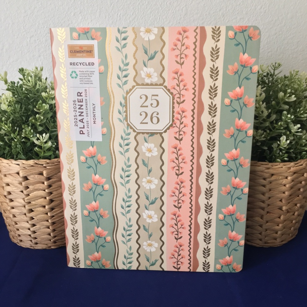 Clementine Paper Inc Large Calendar Booklet